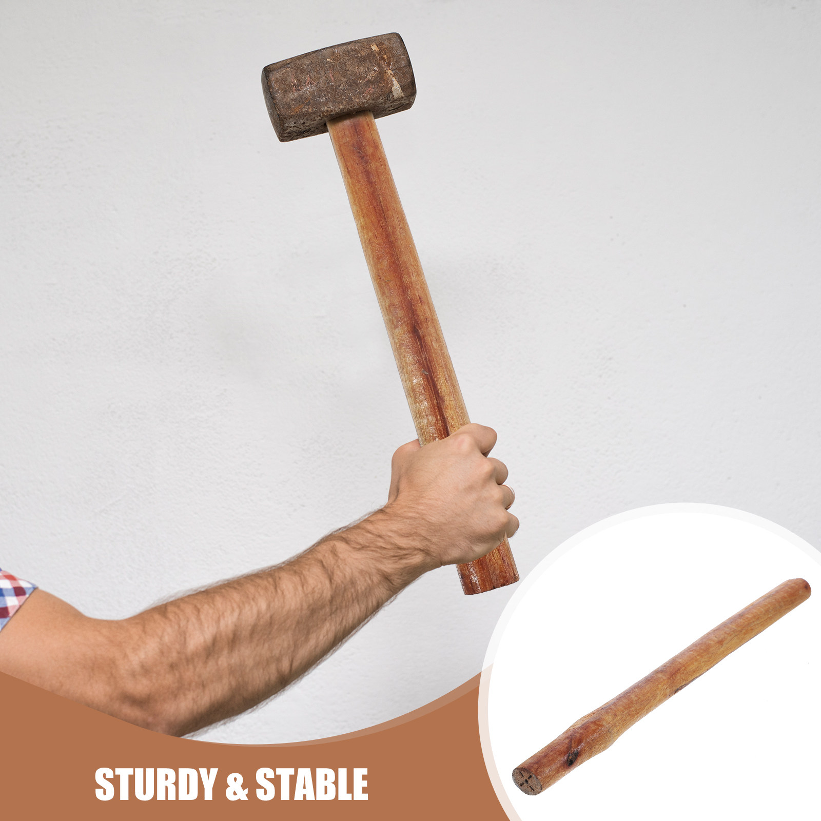 Woodworking Workshop Design - Replacement Wooden Hammer Handle Premium Hardwood