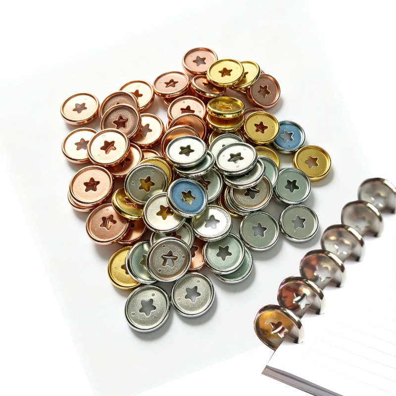 Woodworking File - 50pcs Loose-leaf Mushroom Hole Five-pointed Star