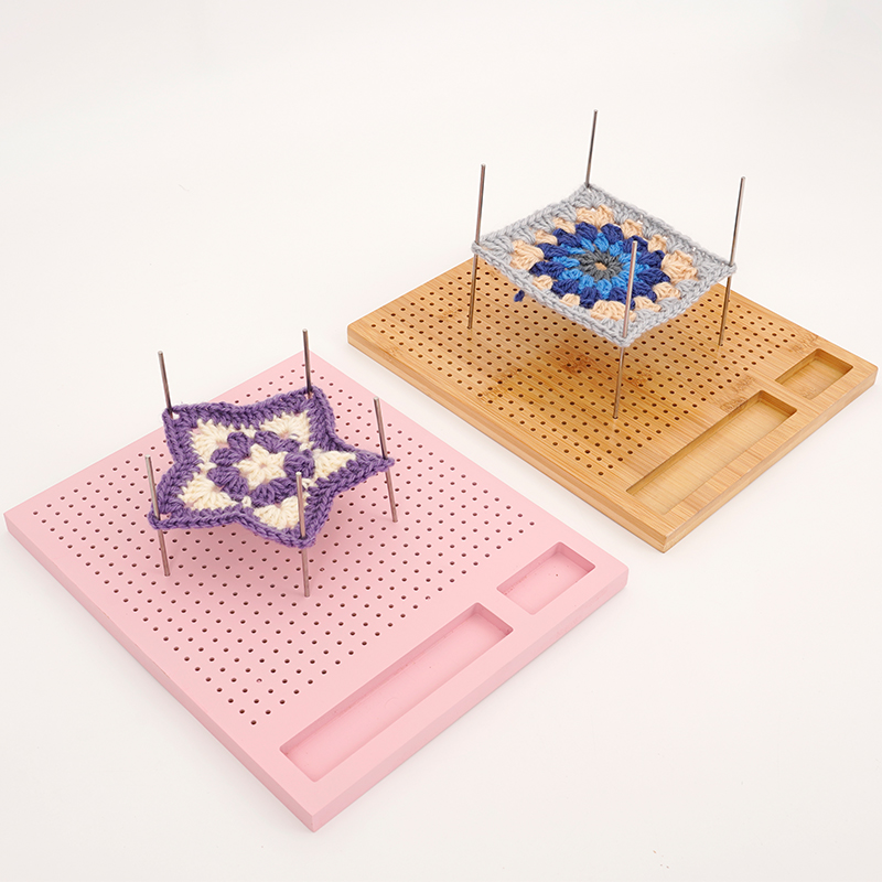 Crochet Blocking Board with St - đánh giá và giá Woodworking Art
