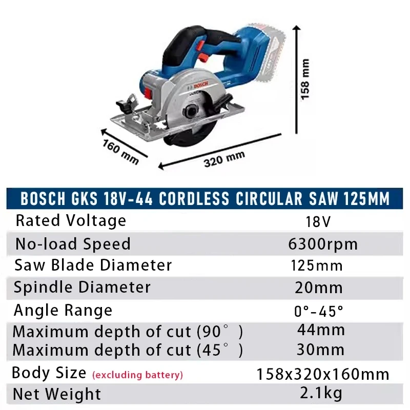 Bosch Cordless Circular Saw GK - đánh giá và giá Woodworking Machinery