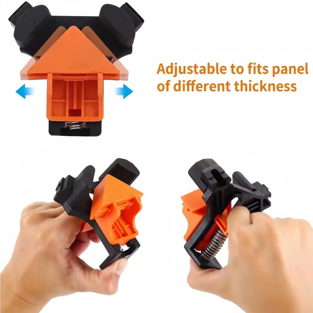 4pcs 90° Right Angle Clamp Fix - đánh giá và giá Woodworking Right Angle Clamp