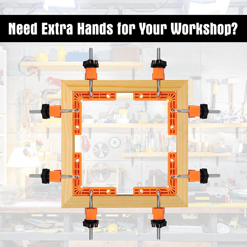 3/4/6/8 Inch 90° Right Angle L - đánh giá và giá Woodworking Right Angle Clamp