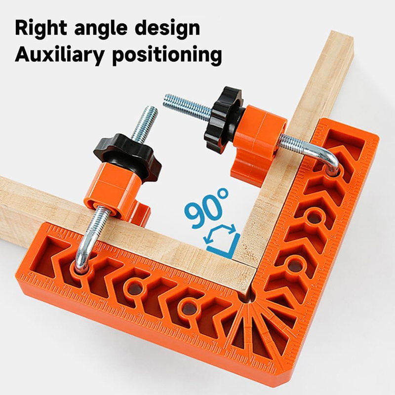3/4/6/8 Inch 90° Right Angle L - đánh giá và giá Woodworking Right Angle Clamp