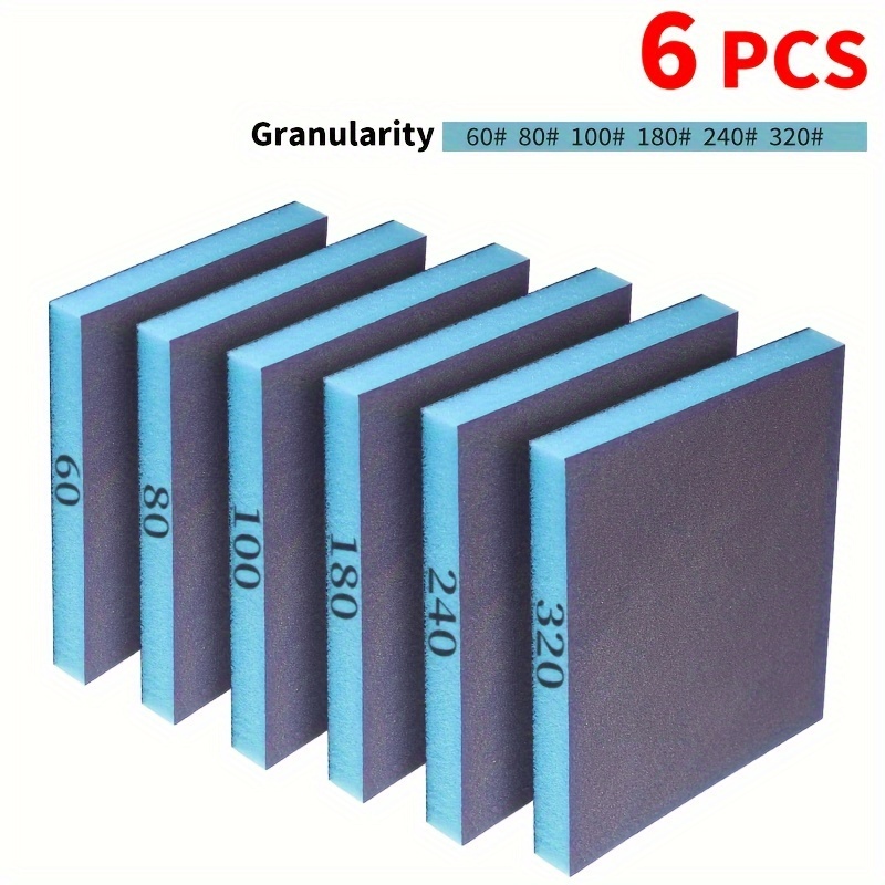6 Sanding Sponges, Washable an - đánh giá và giá Woodworking Veneer