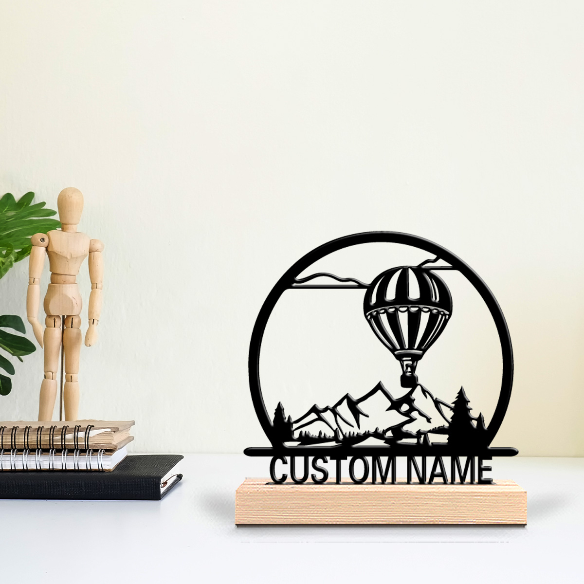 1pc Hot air balloon Customized - đánh giá và giá Woodworking Art