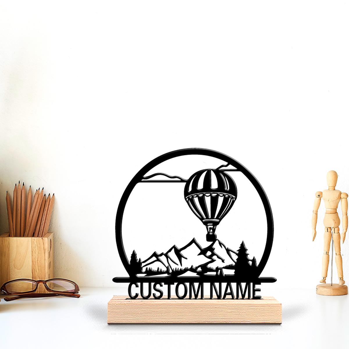 1pc Hot air balloon Customized - đánh giá và giá Woodworking Art