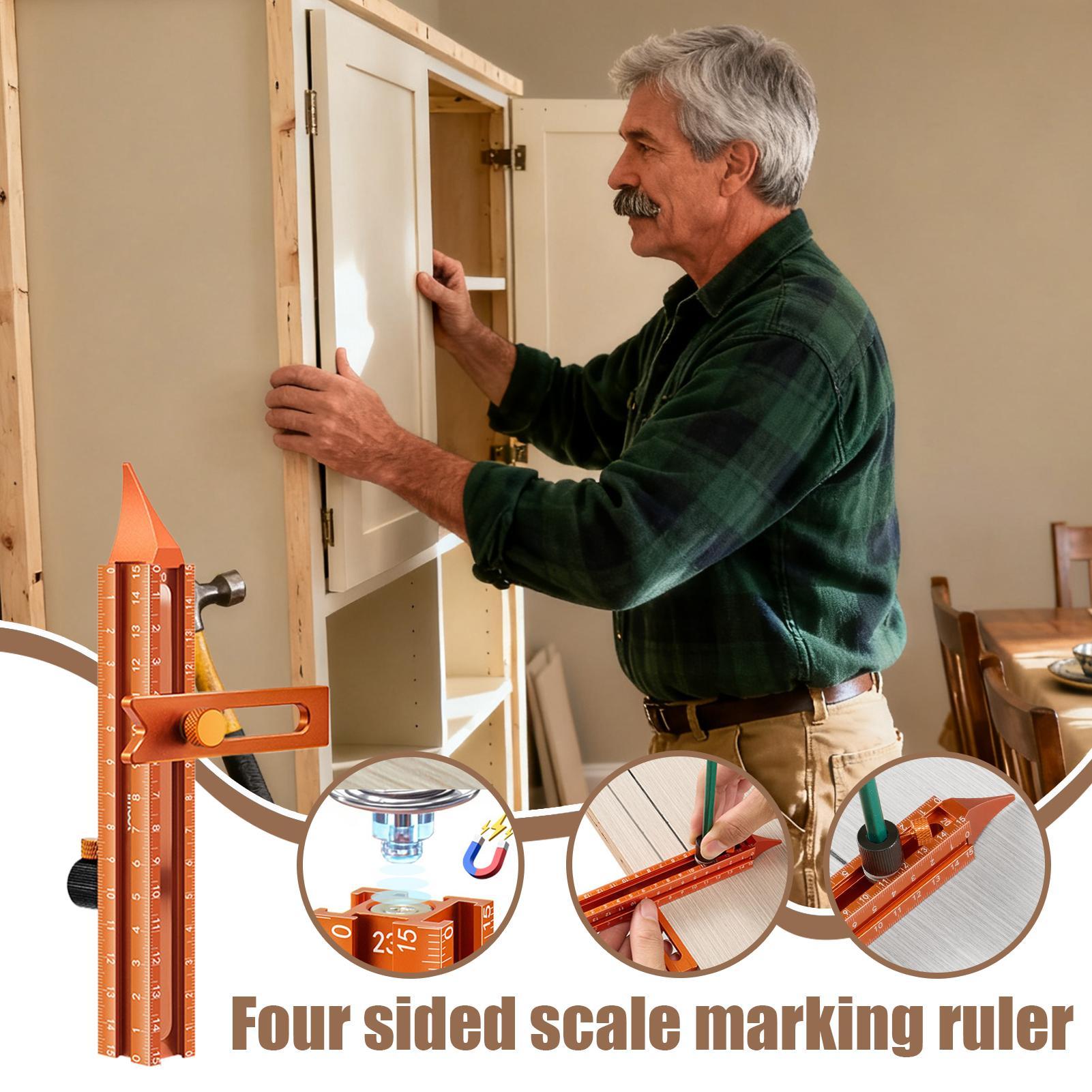 Woodworking Ruler Magnetic Bas - đánh giá và giá Woodworking Carpenter