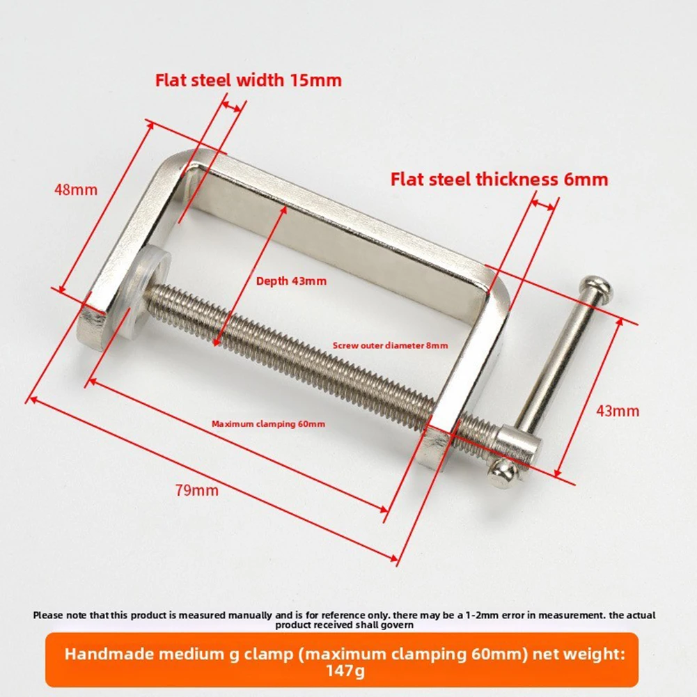 Heavy-Duty G-Clamp Made from F - đánh giá và giá Woodworking Workshop Design