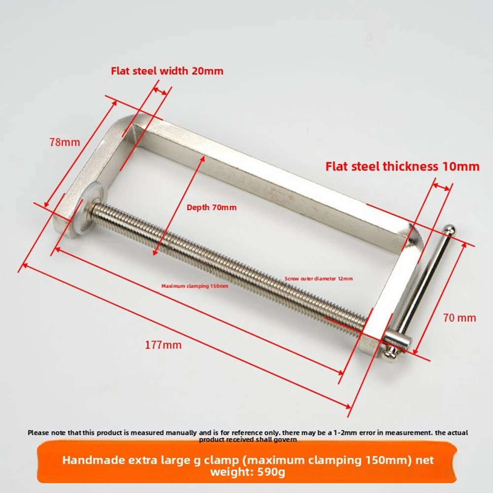 Heavy-Duty G-Clamp Made from F - đánh giá và giá Woodworking Workshop Design