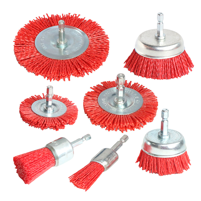 Nylon Cup Brush Abrasive Wire  - đánh giá và giá Woodworking Veneer