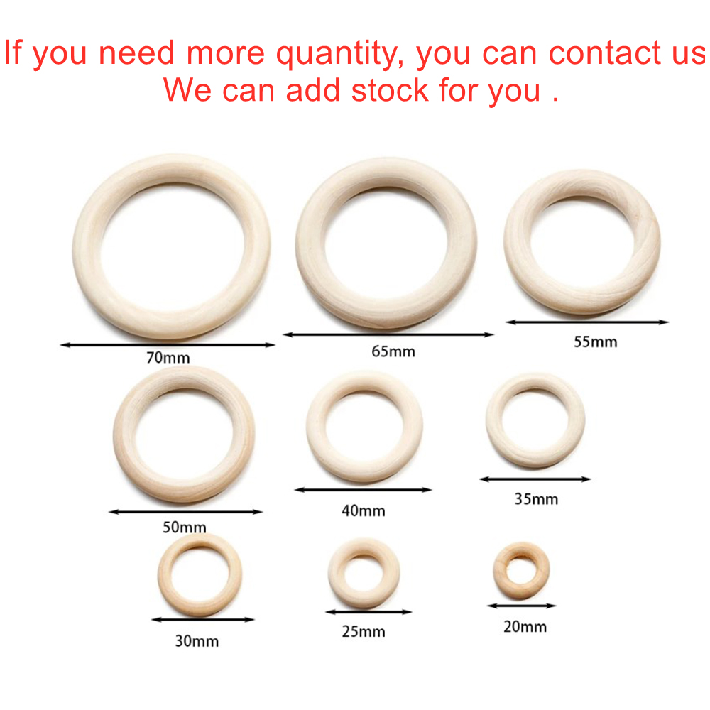 20-70mm Unfinished Wooden Ring - đánh giá và giá Woodworking Art