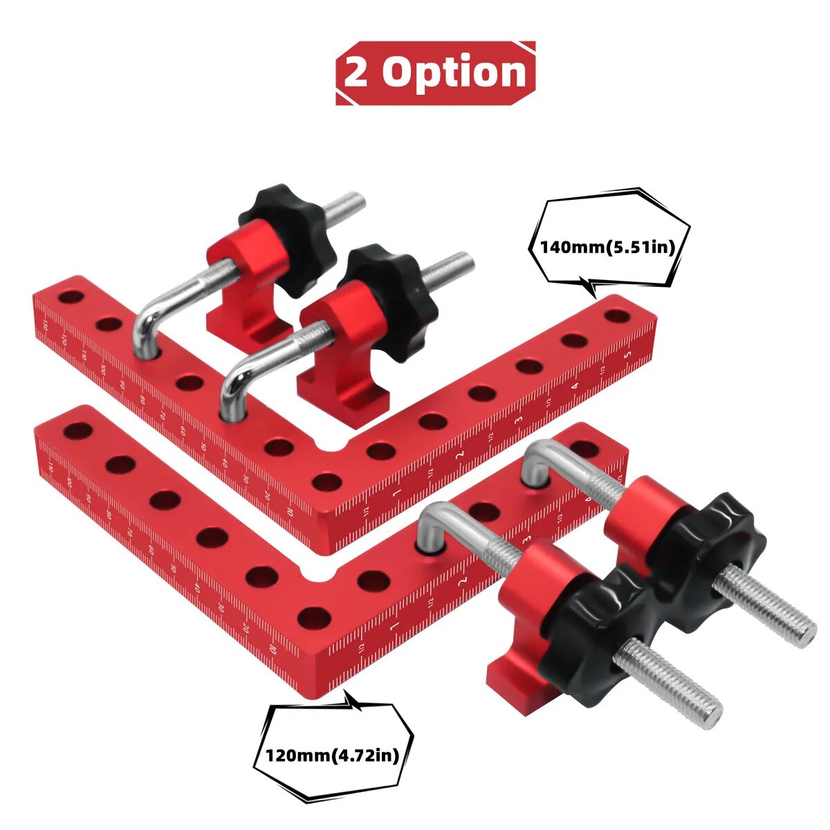 1Set 90 Degree Positioning Squ - đánh giá và giá Woodworking Right Angle Clamp