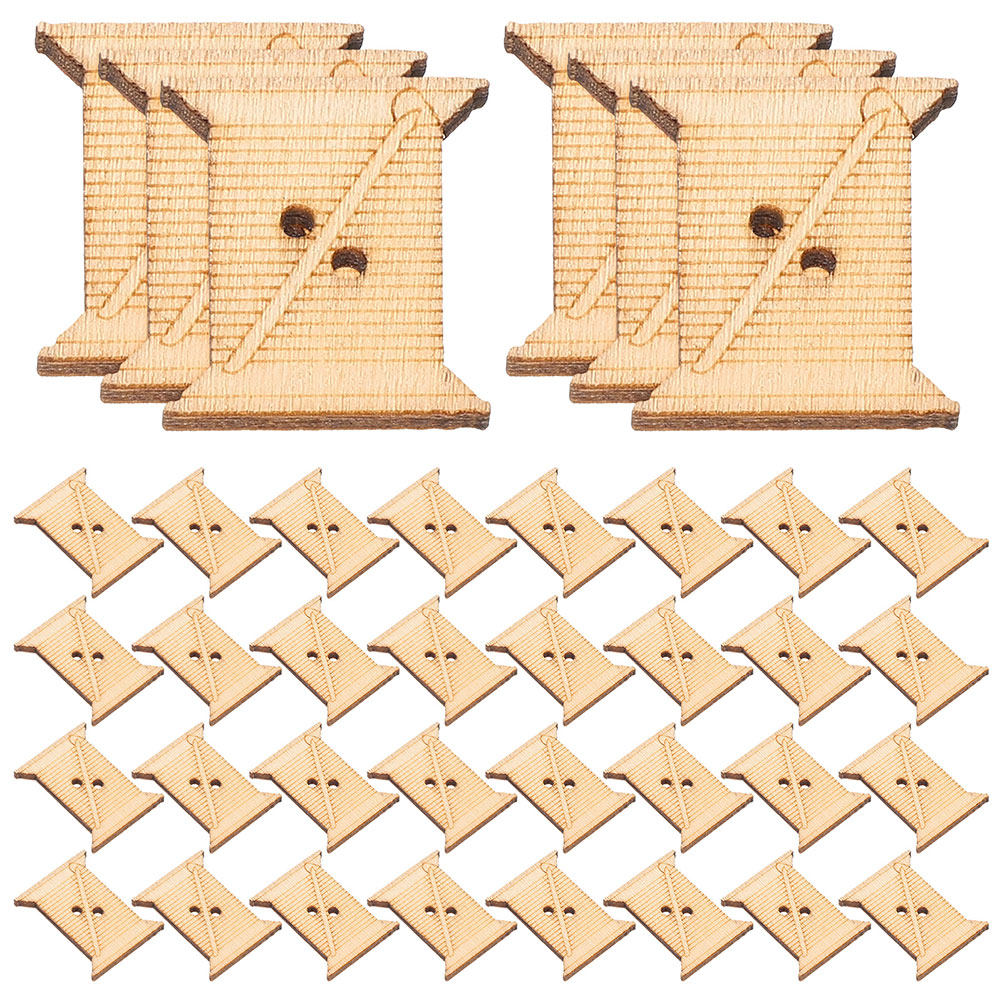 100Pcs Wooden Embroidery Floss - đánh giá và giá Woodworking Art