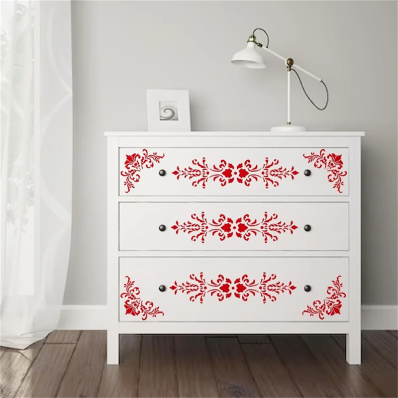 6Pcs Floral Corner Stencils fo - đánh giá và giá Woodworking Veneer