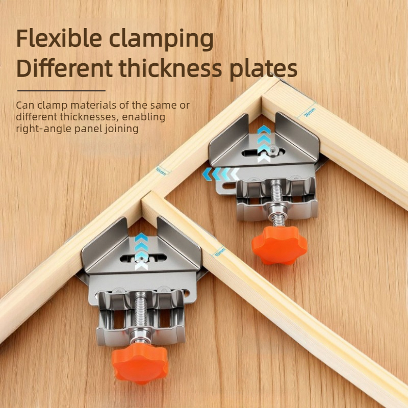 Stainless steel open/closed an - đánh giá và giá Woodworking Right Angle Clamp