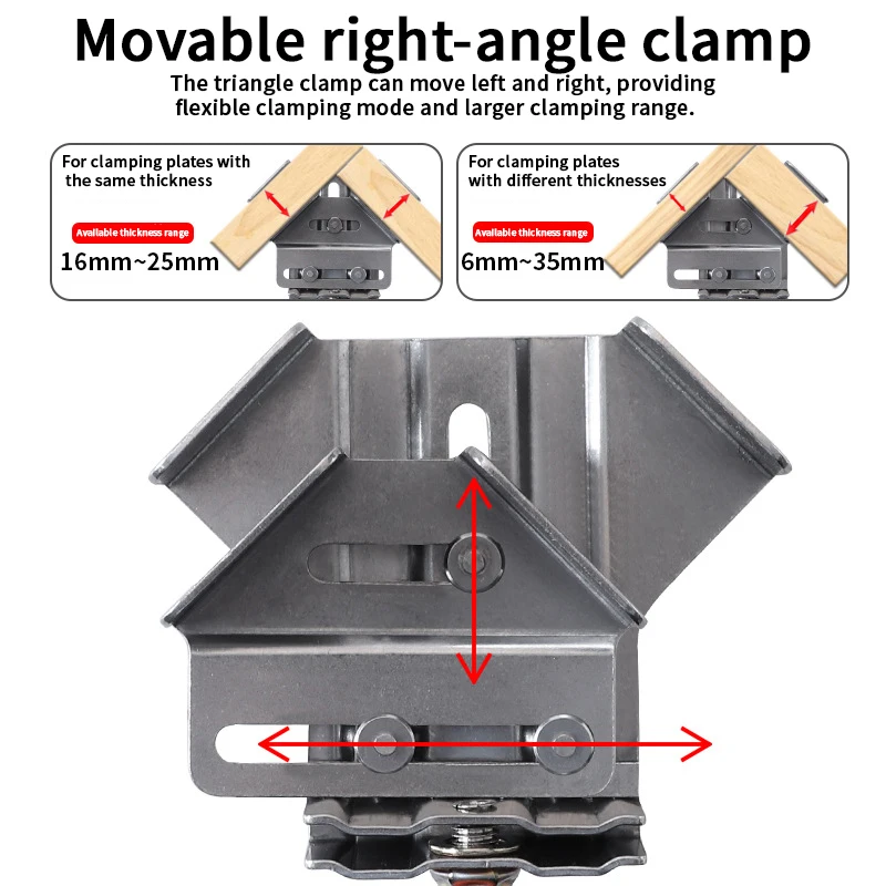 Stainless steel open/closed an - đánh giá và giá Woodworking Right Angle Clamp