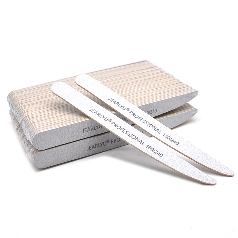 50pcs Lancet Wooden Nail Files - đánh giá và giá Woodworking File