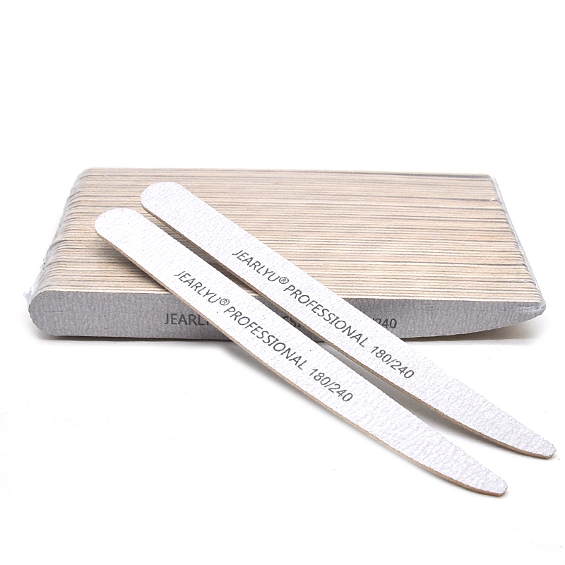 50pcs Lancet Wooden Nail Files - đánh giá và giá Woodworking File