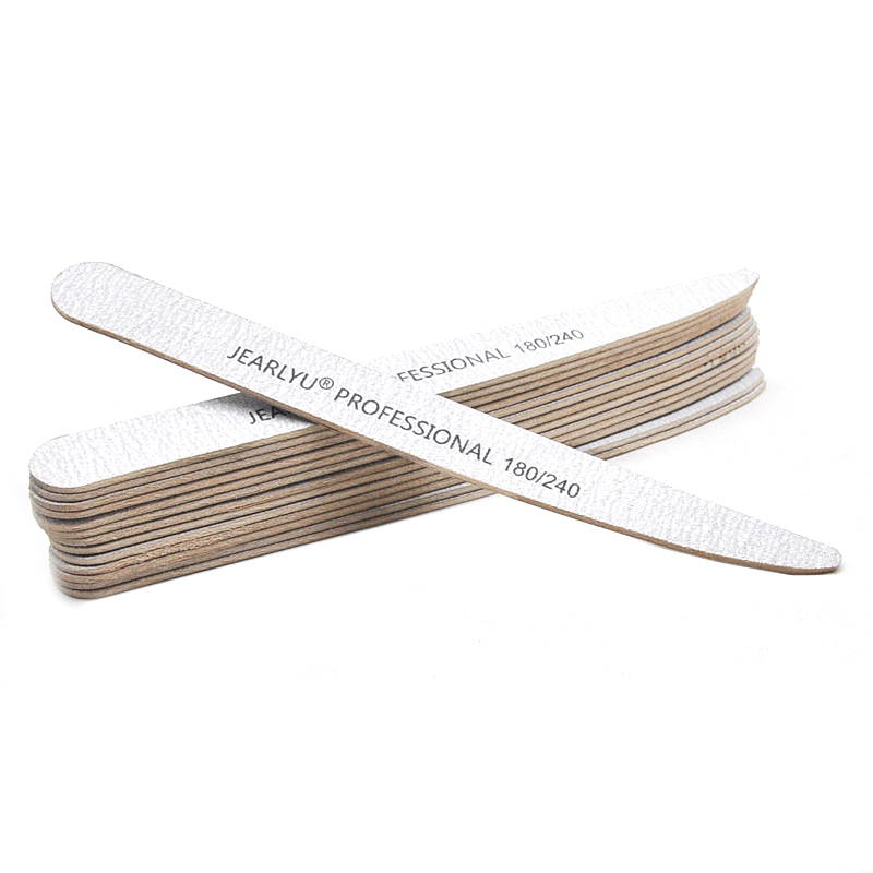 50pcs Lancet Wooden Nail Files - đánh giá và giá Woodworking File