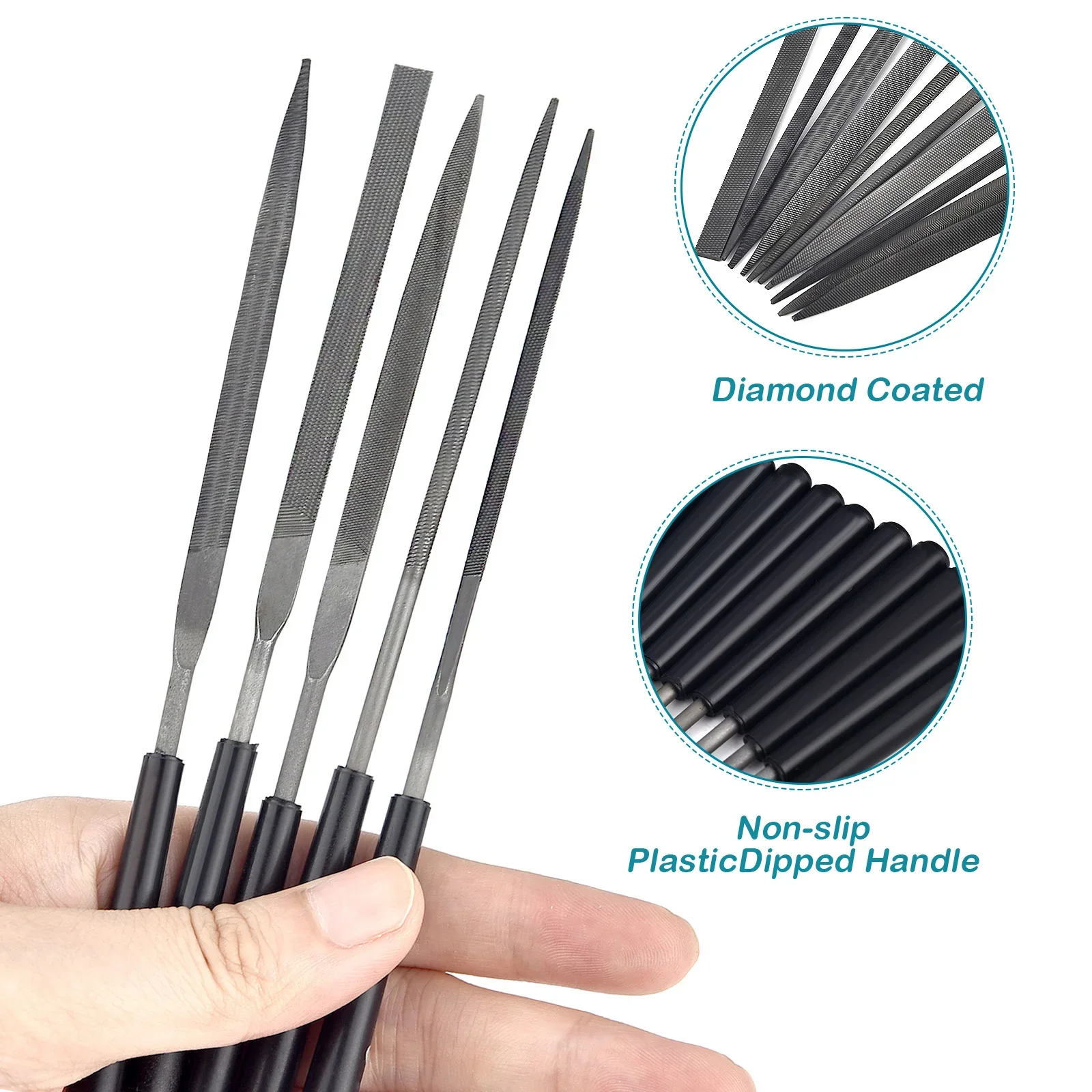 3/5/10pcs Needle File Set Meta - đánh giá và giá Woodworking File