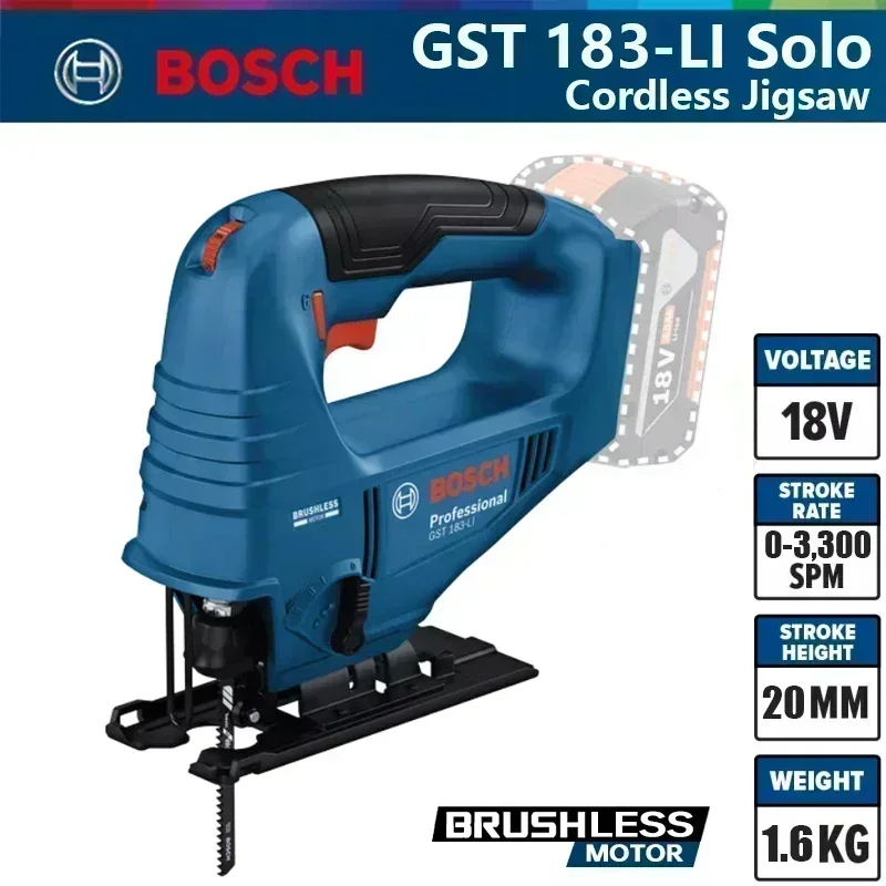 Bosch GST 183-LI Professional  - đánh giá và giá Woodworking Multi Tool