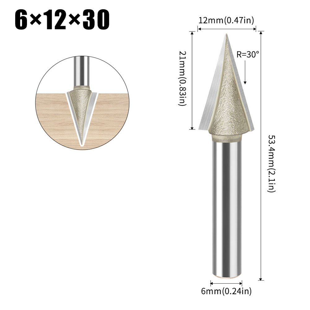 Carbide V Bit 30 Degree V Shap - đánh giá và giá Woodworking Or Woodworking