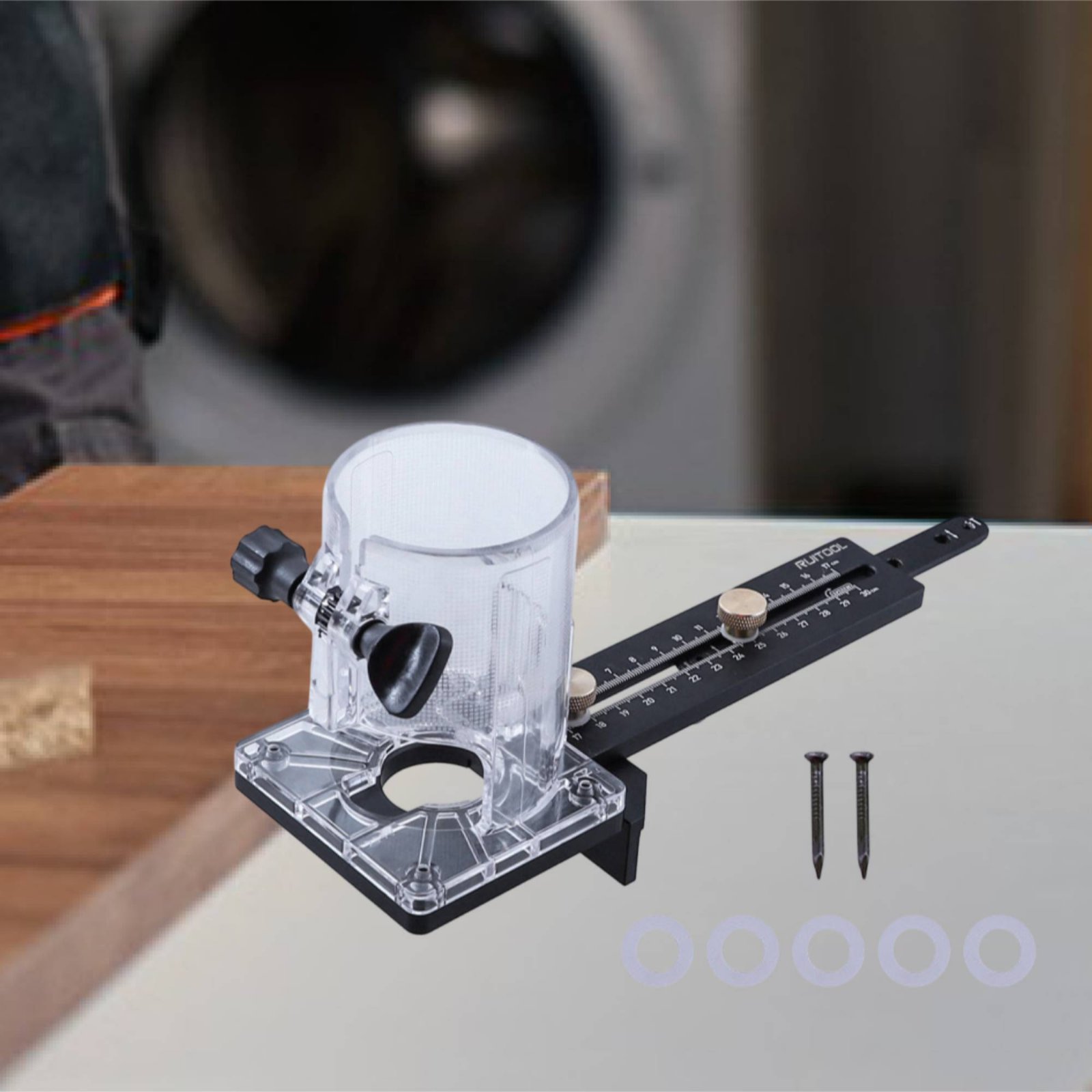 Router Circle Cutting Jig Mult - đánh giá và giá Woodworking Carpenter