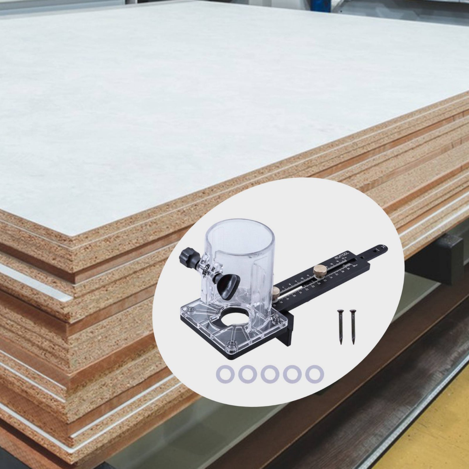 Router Circle Cutting Jig Mult - đánh giá và giá Woodworking Carpenter