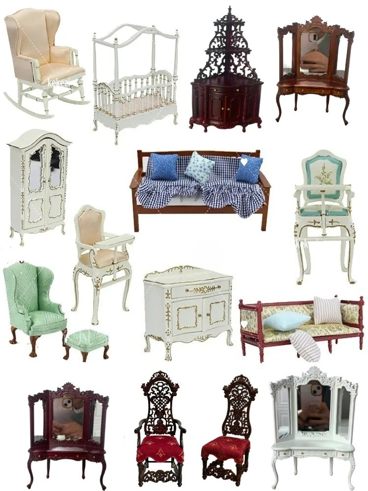 Miniature Dollhouse Furniture  - đánh giá và giá Woodworking Veneer