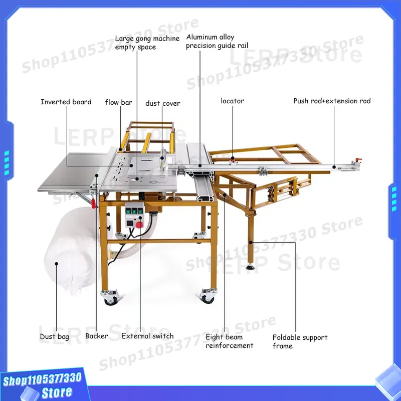 Portable Woodworking Sliding T - đánh giá và giá Woodworking Workshop Design