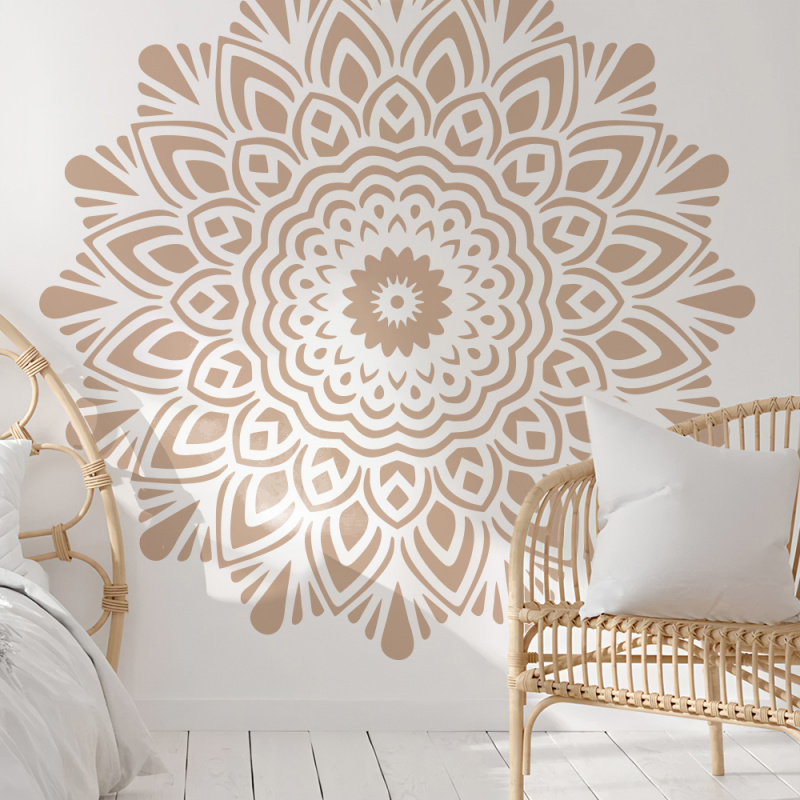 Mandala Large Painting Stencil - đánh giá và giá Woodworking Veneer